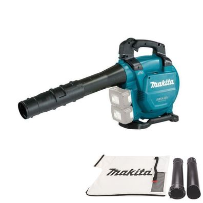 Makita Akku-Laubbläser und-sauger DUB363ZV Gebläse Schultergurt Absaugen 2x 18V
