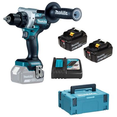 Makita Akku-Bohrschrauber DDF486RTJ 18V / 5,0 Ah 2 Akkus+ Ladegerät im MAKPAC
