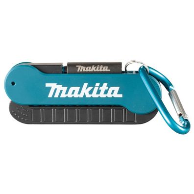 Makita Impact Black Bit Set 10 teilig Karabinerhaken Schlagschrauber E-15811