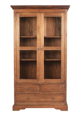 Seadrift Vitrine Recyceltes Teak Natur