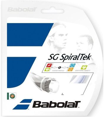 Babolat SpiralTek 1,25 mm 12 m natur Saitenset