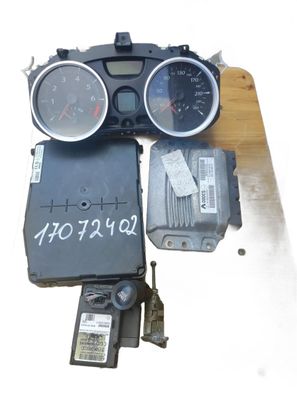Set Motorsteuergerät / Zündschloß Renault Megane 2 II Cabrio 8200509516