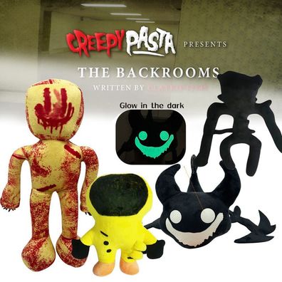 Escape The Backrooms Smile Guy Plüsch Puppe für Kinder Baby Stuffed Doll Spielzeug
