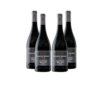 Ramon Bilbao Edicion Limitada 4er Set Rioja Rotwein 0,75L (14% Vol) limitierte