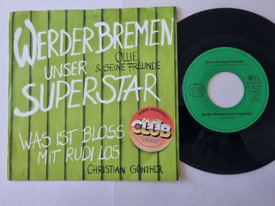 Ollie und seine Freunde - Werder Bremen unser Superstar 7'' Vinyl Germany