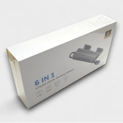 YH 6 in 1 Dockingstation Steam Deck / USB 3.0 + HDMI, Gigabit / / Neu