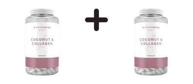 2 x Myprotein MyVitamins Coconut and Collagen (60 Caps)