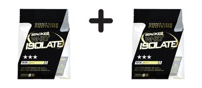 2 x Stacker2 Whey Isolate (750g) Banana