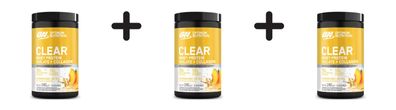 3 x Optimum Nutrition Clear Whey Protein Isolate + Collagen (240g) Summer Fruit Ice T