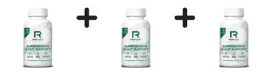 3 x Reflex Nutrition Supergreens and Gut Support (90 Caps)