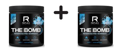 2 x Reflex Nutrition The Muscle Bomb (40 serv) Blue Raspberry