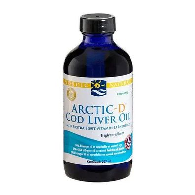 Arctic-D Cod Liver Oil, Lemon - 237 ml