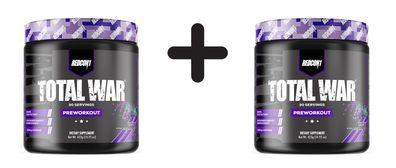 2 x Redcon1 Total War - Preworkout, Grape - 423g