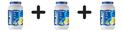 3 x Evogen IsoJect, Iced Lemon Cake - 775g