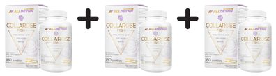 3 x Allnutrition AllDeynn Collarose Fish, Raspberry Wild Strawberry - 180 pastilles