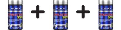 3 x AllMax Nutrition Creatine 3000 - 120 caps