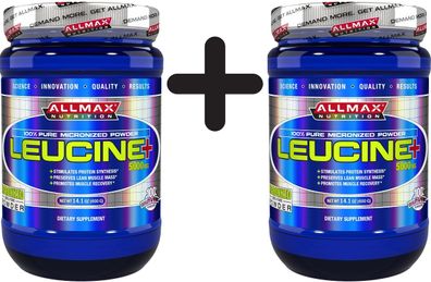 2 x AllMax Nutrition Leucine - 400g