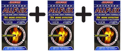 3 x AllMax Nutrition Advanced AllFlex - 60 caps