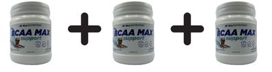 3 x Allnutrition BCAA Max Support, Cola - 500g