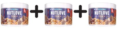 3 x Allnutrition Nutlove, Crunch - 500g