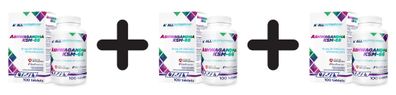 3 x Allnutrition Ashwagandha KSM-66 - 100 tablets