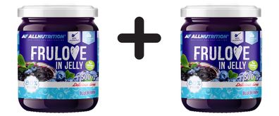 2 x Allnutrition Frulove In Jelly, Blueberry - 500g