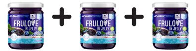 3 x Allnutrition Frulove In Jelly, Blueberry - 500g