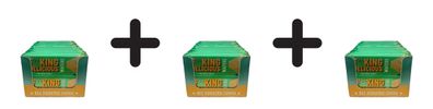 3 x Allnutrition Fitking Delicious Wafers, Peanut - 32 x 80g