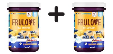 2 x Allnutrition Frulove, Blueberry-Banana - 500g