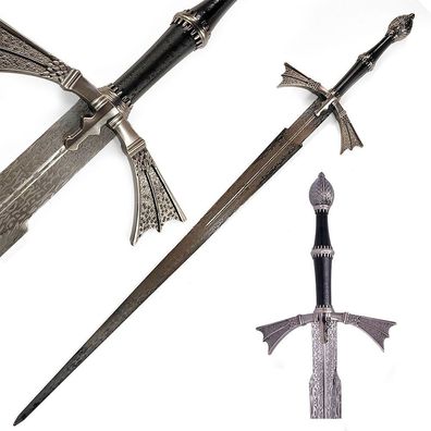 Schwert von Daemon Targaryen mit Holz Display