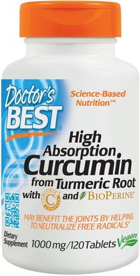 Best Curcumin C3 Complex, 1000mg - 120 tabs