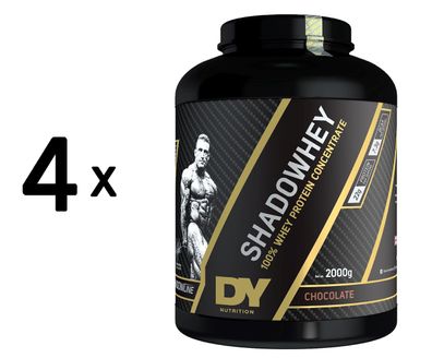 4 x Dorian Yates ShadoWhey, Chocolate - 2000g