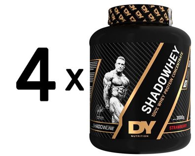 4 x Dorian Yates ShadoWhey, Strawberry - 2000g