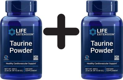 2 x Life Extension Taurine Powder - 300g
