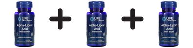 3 x Life Extension Alpha-Lipoic Acid with Biotin - 60 caps