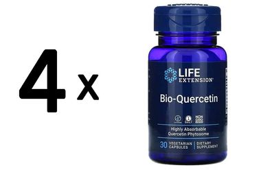 4 x Life Extension Bio-Quercetin - 30 vcaps