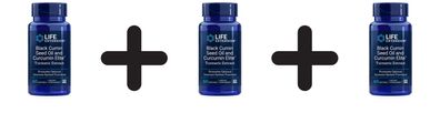 3 x Life Extension Black Cumin Seed Oil and Curcumin Elite Turmeric Extract - 60 soft
