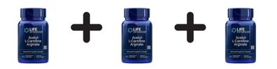 3 x Life Extension Acetyl-L-Carnitine Arginate - 90 vcaps