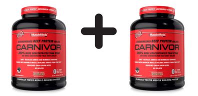 2 x MuscleMeds Carnivor, Chocolate - 2088g