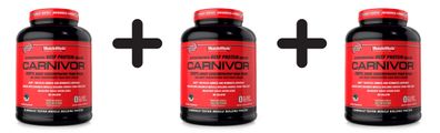 3 x MuscleMeds Carnivor, Chocolate - 2088g