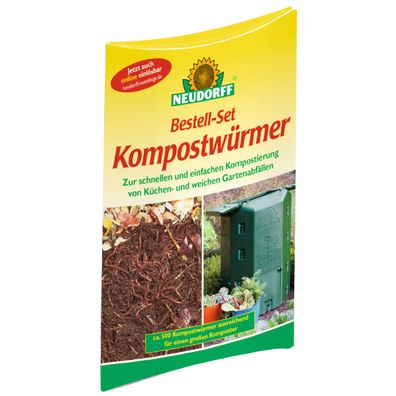Neudorff Bestell-Set Kompostwürmer