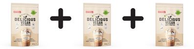 3 x Nutrend Delicious Vegan, Latte Macchiato - 450g