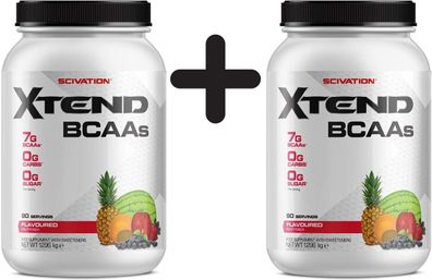 2 x Scivation Xtend, Fruit Punch - 1188g