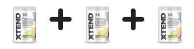 3 x Scivation Xtend, Lemon Lime - 431g