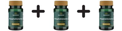 3 x Swanson Phosphatidylserine, 100mg - 30 softgels