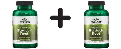 2 x Swanson Burdock Root, 460mg - 100 caps