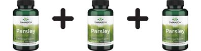 3 x Swanson Parsley, 650mg - 90 caps