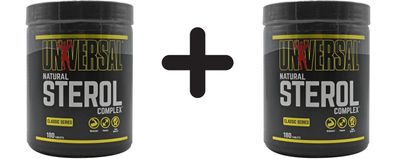 2 x Universal Nutrition Natural Sterol Complex - 180 tablets