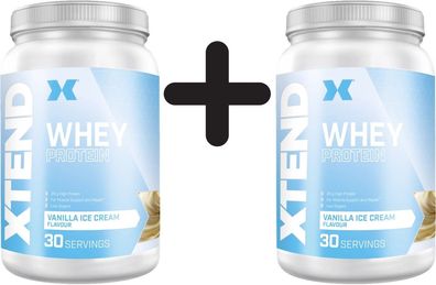 2 x Xtend Xtend Whey Protein, Vanilla Ice Cream - 840g