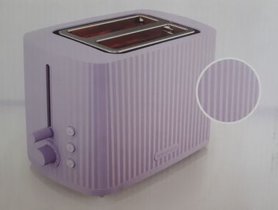 Silvercrest Doppelschlitz-Toaster STKP 800 A1 mit 6 Bräunungsstufen lila